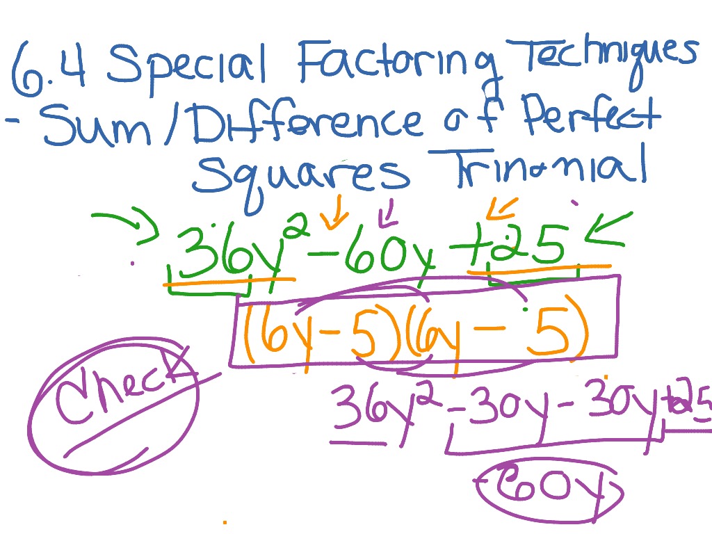 showme-special-factoring-techniques