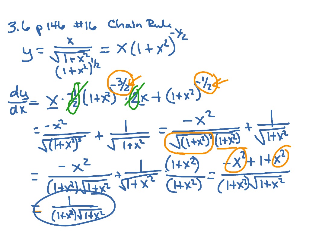 word problems calculus chain rule