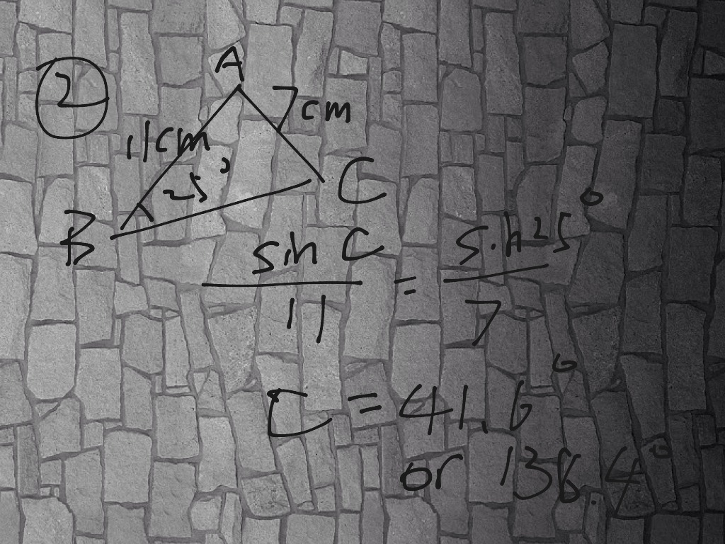 The Sine Rule （georgina Zhao Shuxian） Math Geometry Triangles Trigonometric Functions Showme