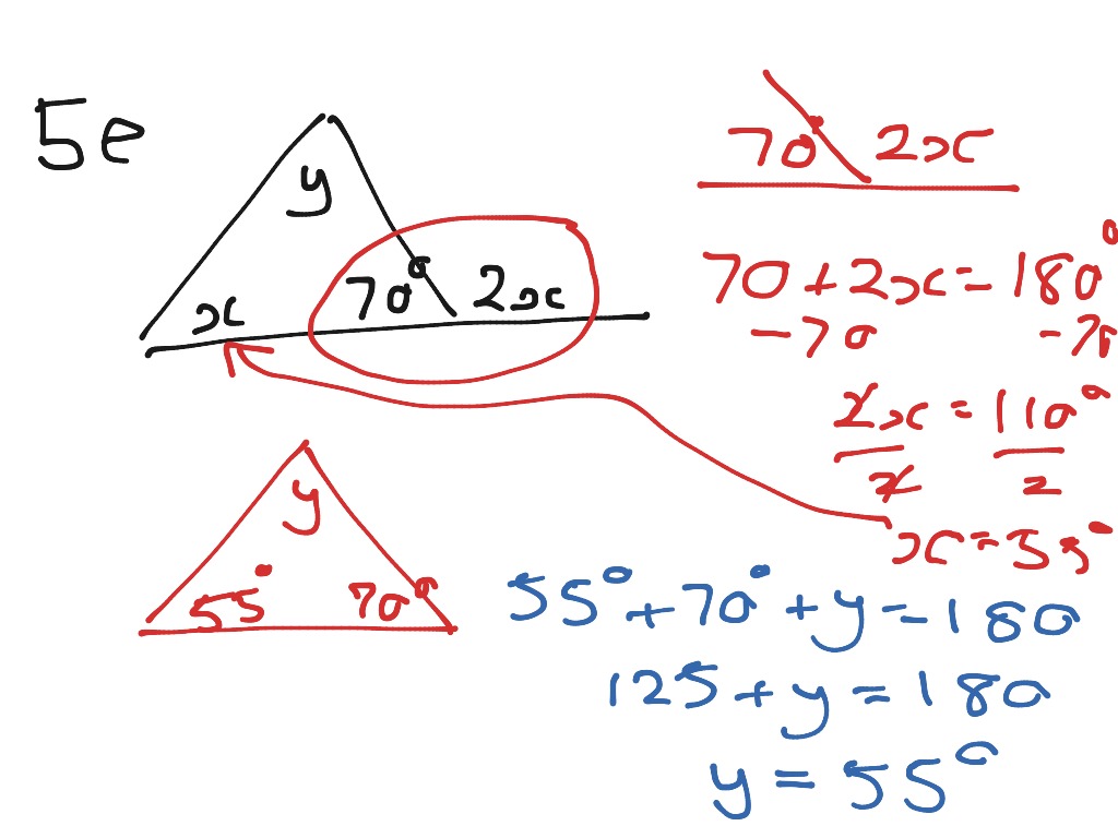 Ex5e | Math, geometry, Triangles, Middle School Math | ShowMe