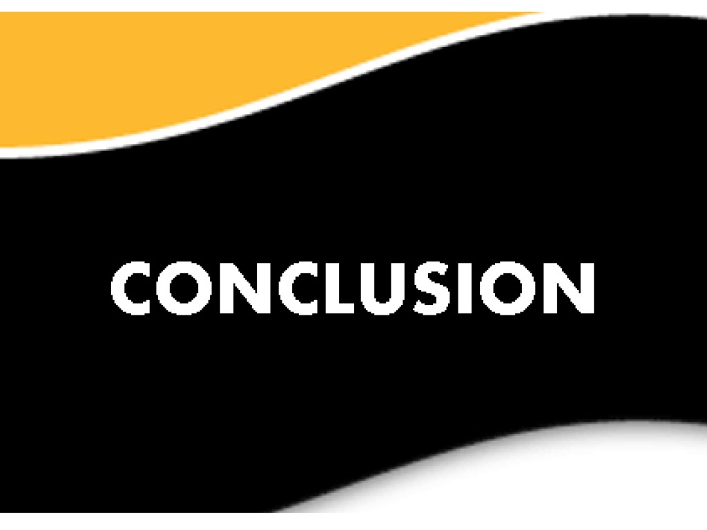 Conclusion фото для презентации