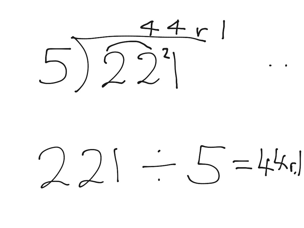 Vertical division with remainders | Math, Arithmetic, 5th grade math ...