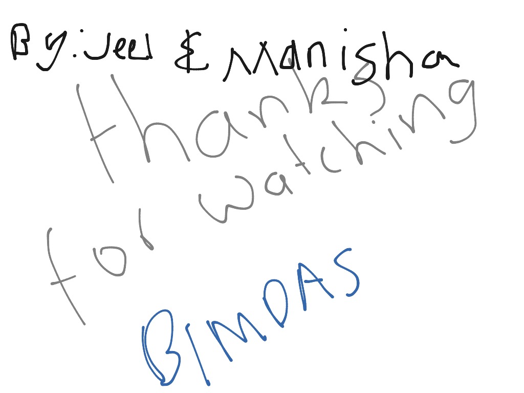 BIMDAS jeel and manisha | Math | ShowMe