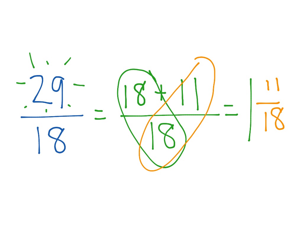 Subtracting unlike fractions, reduce & simplify too | Math, Elementary