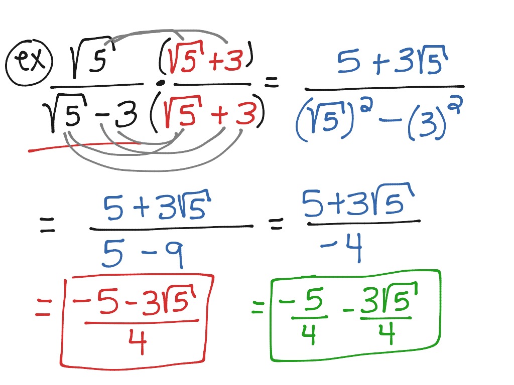 rational denominator