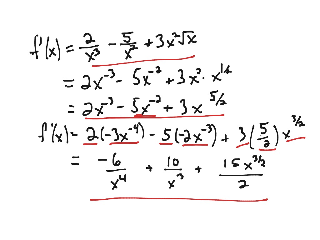 Polynomial-like functions, #12, page 5 | Math | ShowMe