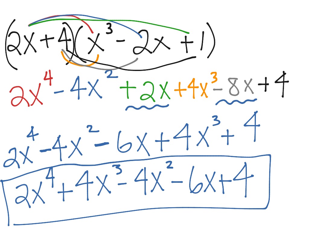 Multiplying Binomials and Trinomials | Math | ShowMe