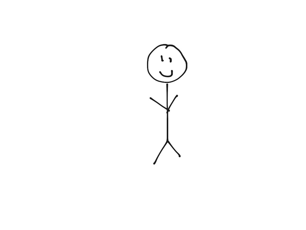 How to draw a stickman | Art, Drawing | ShowMe