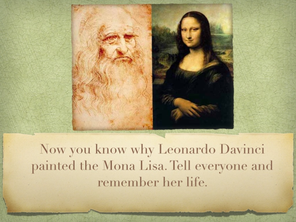 Why Did Leonardo Davinci Paint the Mona Lisa? By Xander | History | ShowMe