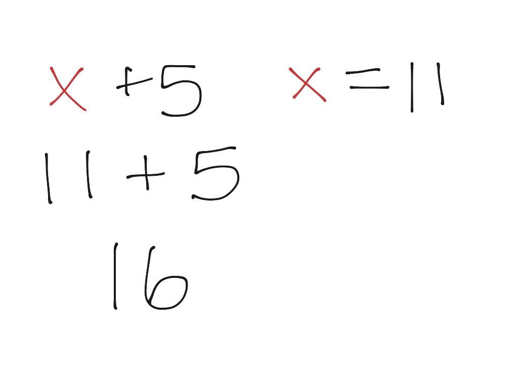 one variable expression | Math | ShowMe