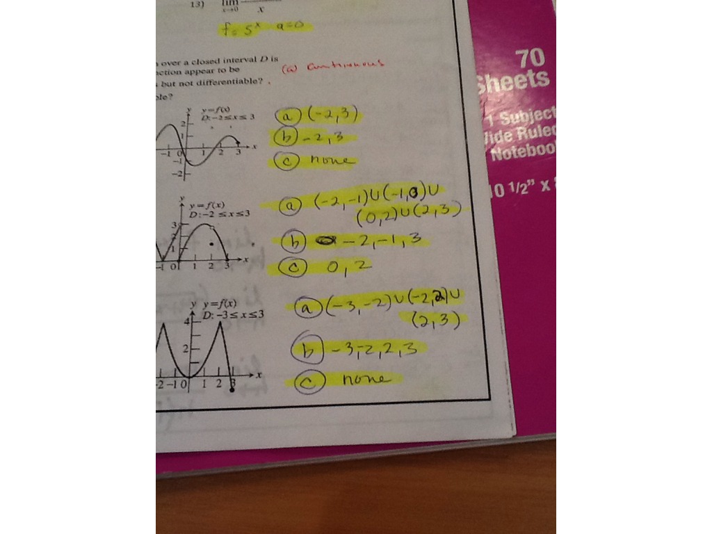 Worksheet 1004b Math Calculus ShowMe