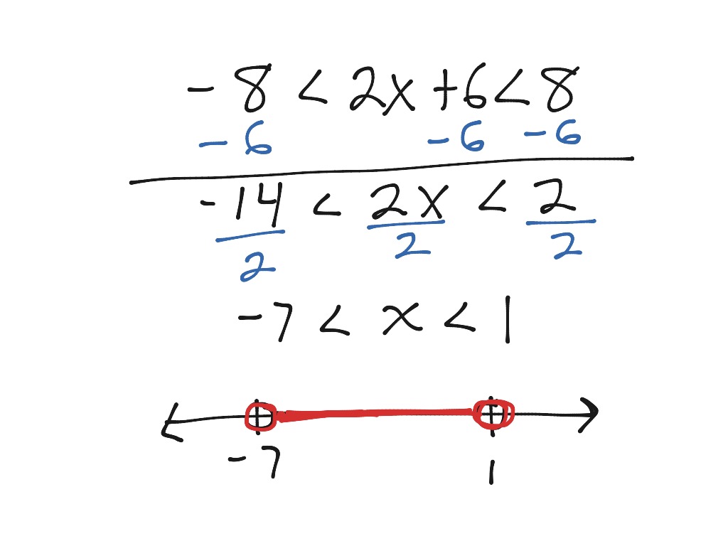 Sec. 1.5 Video#6 Solve Absolute Value Inequality (AND) | Math, Algebra ...