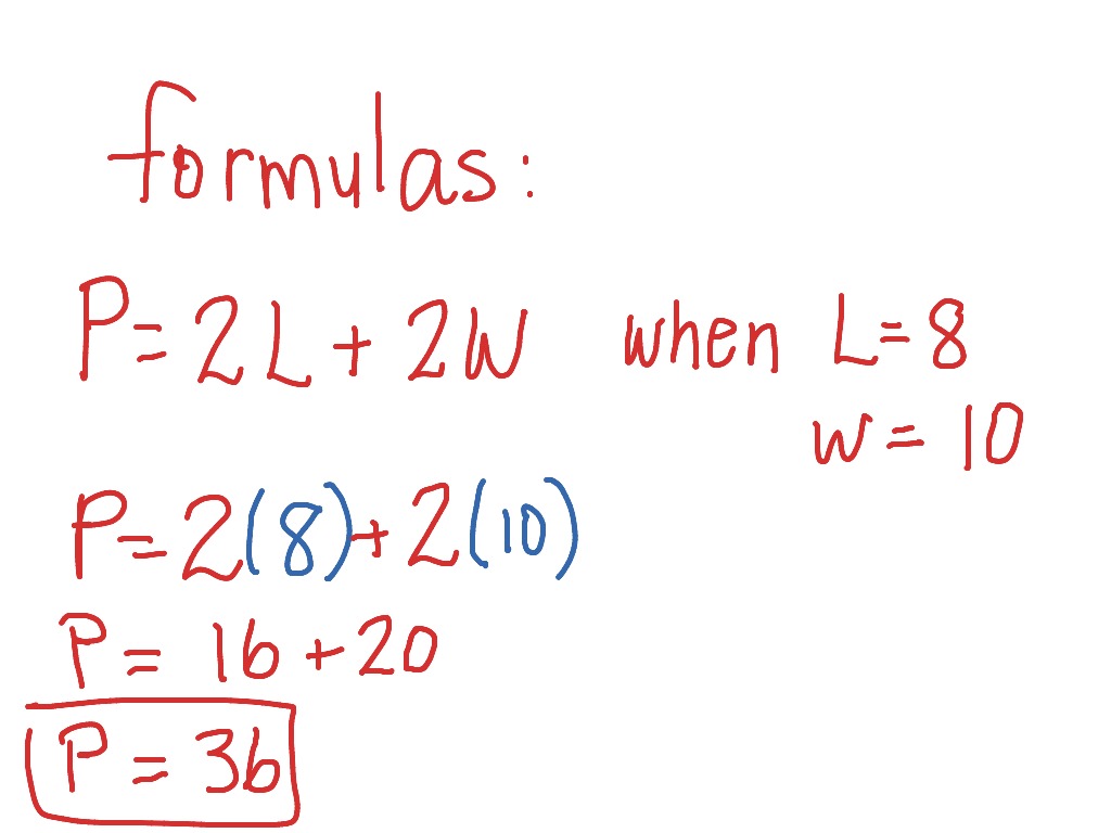 Evaluating a formula | Math | ShowMe