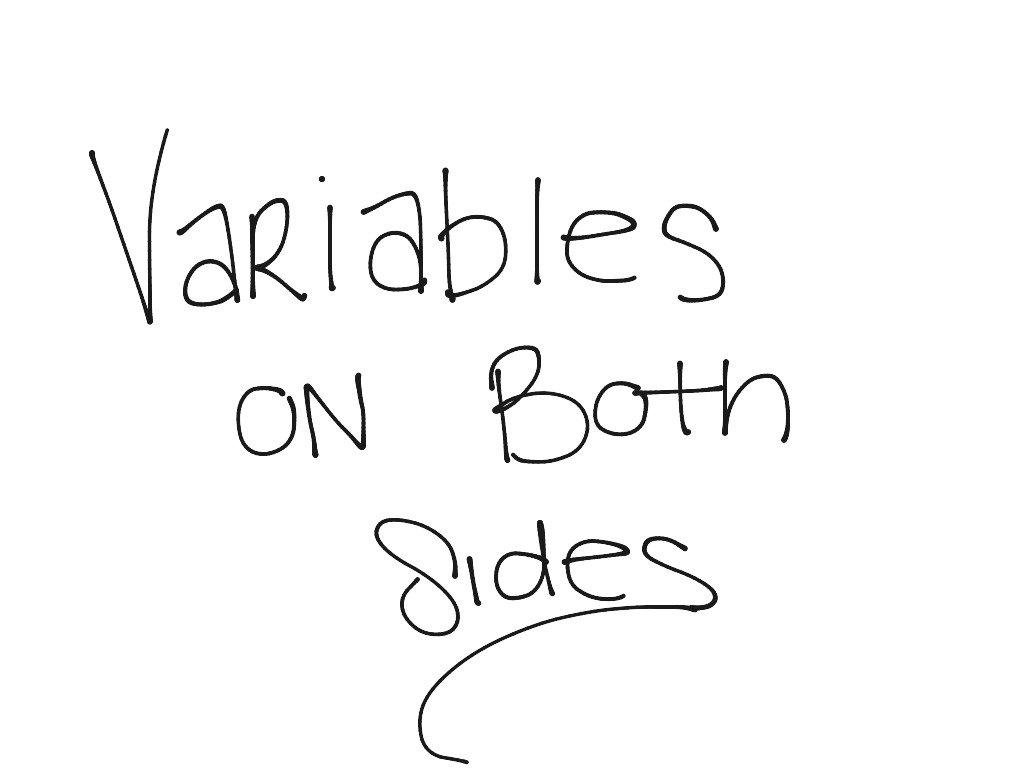 variables-on-both-sides-math-algebra-solving-equations-high-school