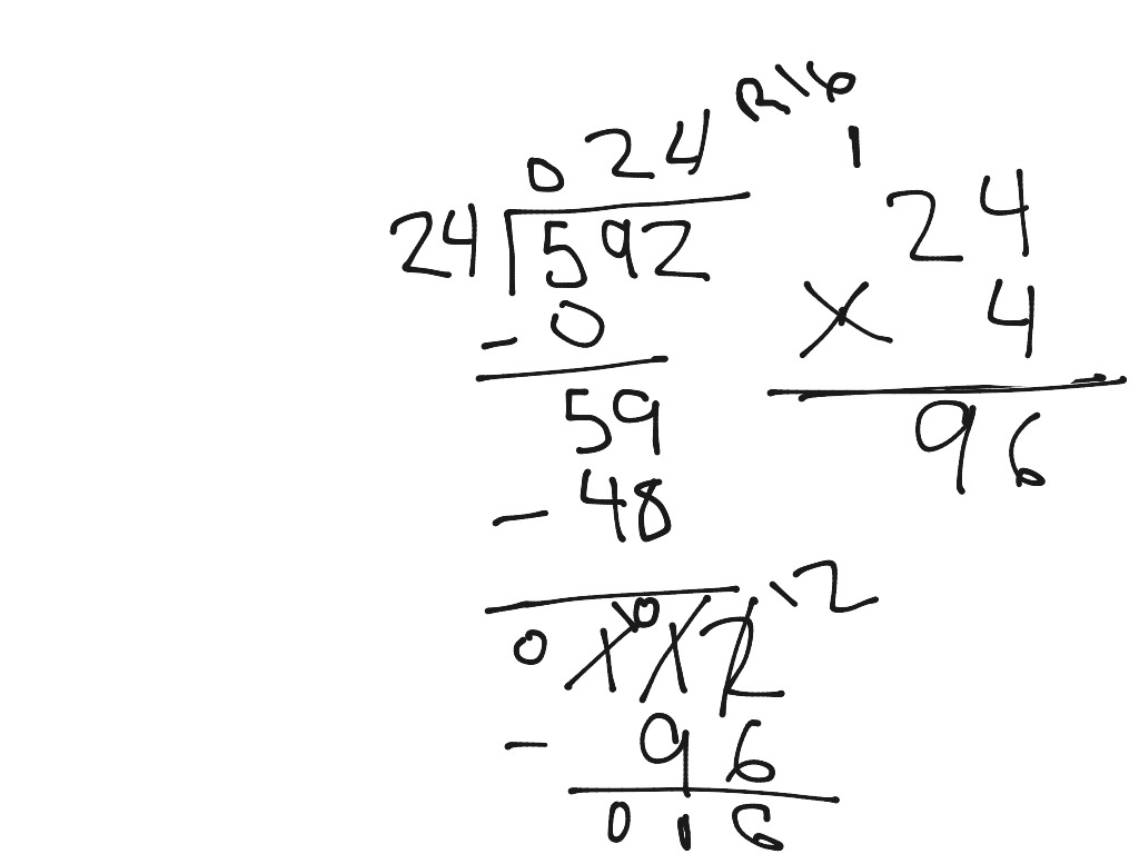 Standard division elle | Math, Elementary Math, 5th grade math ...