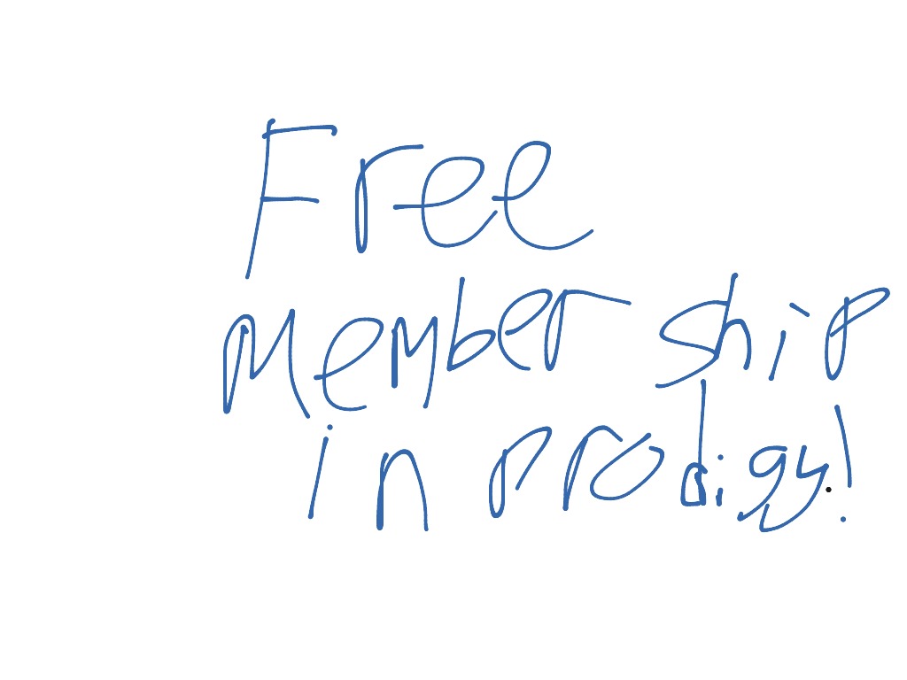 prodigy membership free