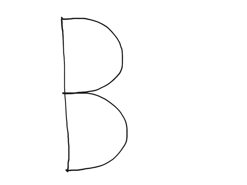 B | Letter Formation | ShowMe