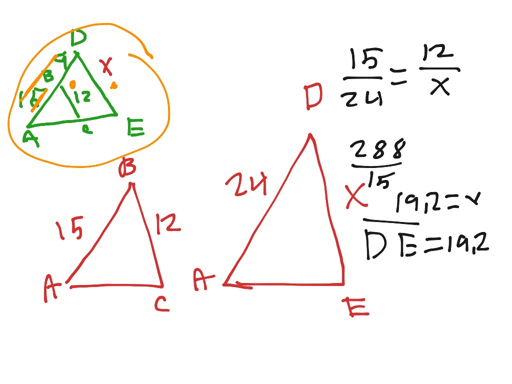 Solving proportional equations | Math, geometry | ShowMe