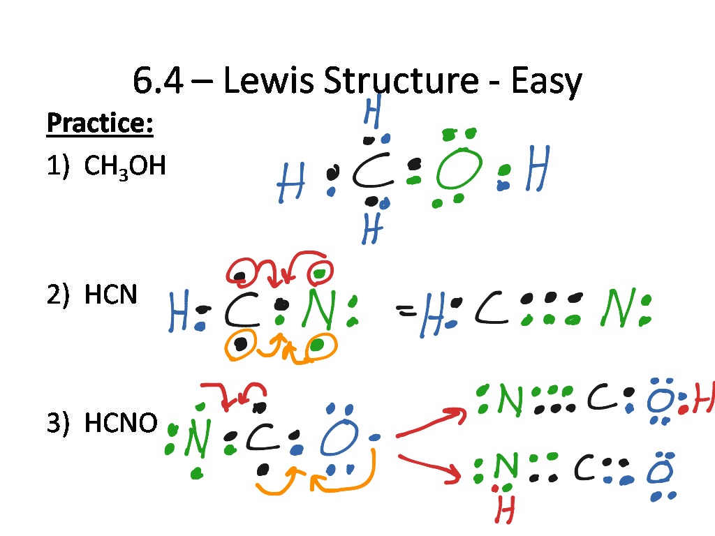 6.4 Lewis Structure - Easy.