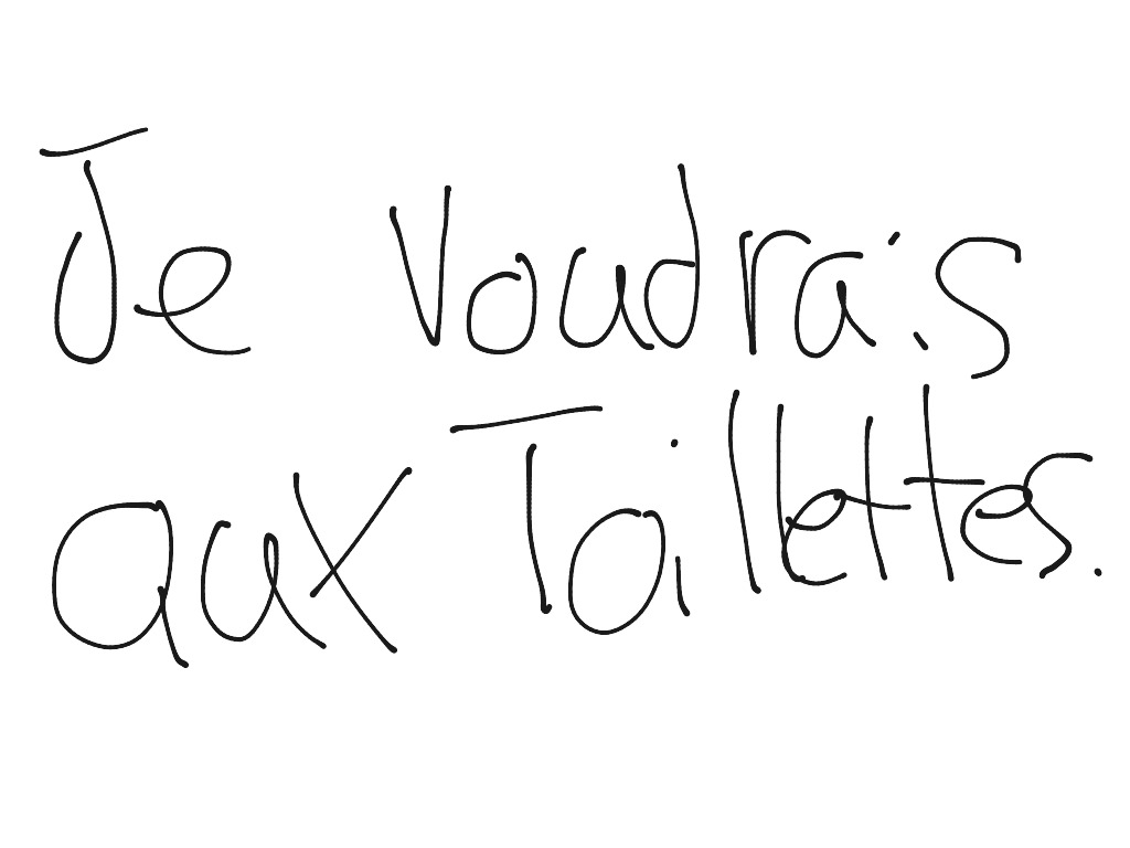 May I Use The Toilet Please In French