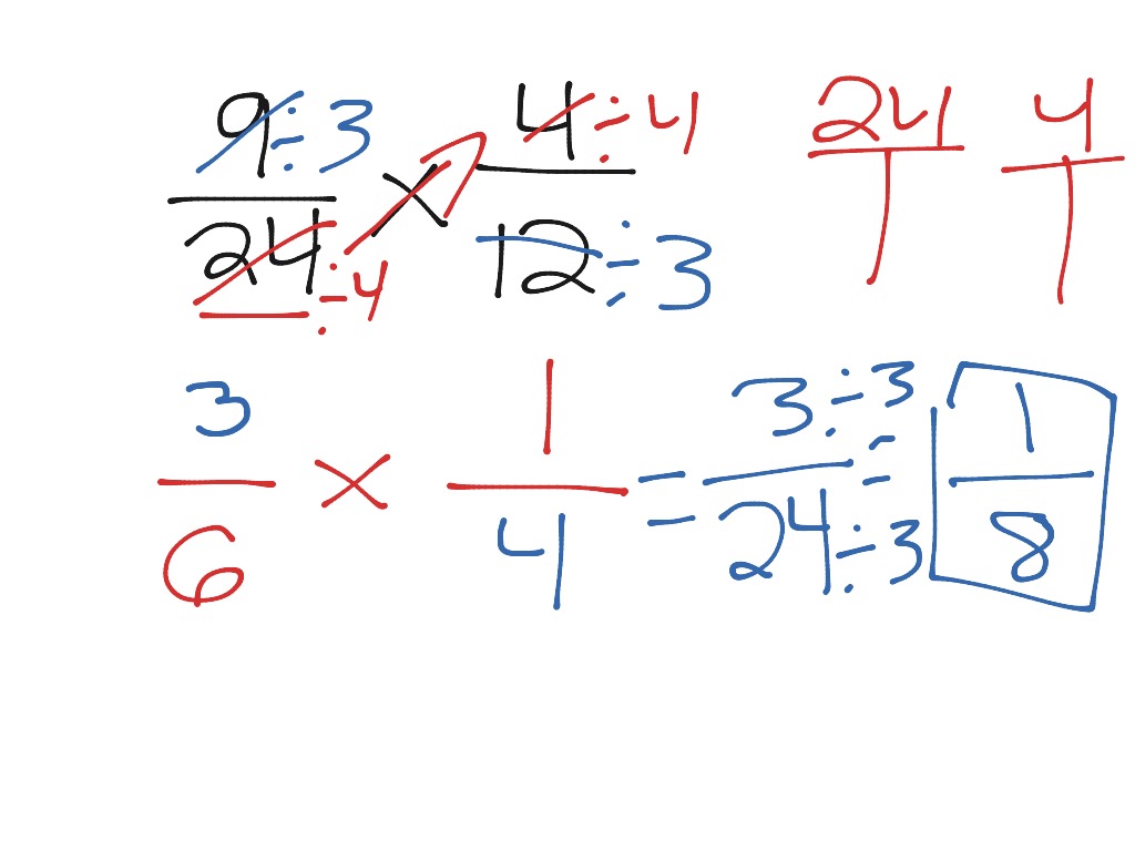 Multiplying Fractions | Math | ShowMe