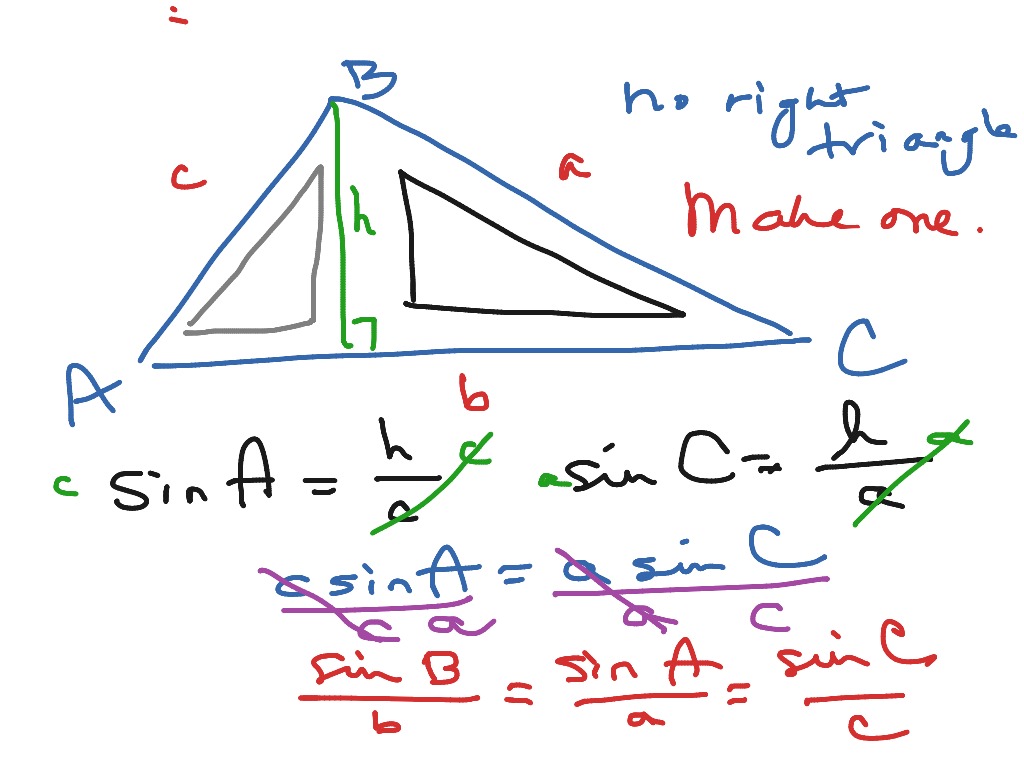 Law of sines 1 | Math | ShowMe