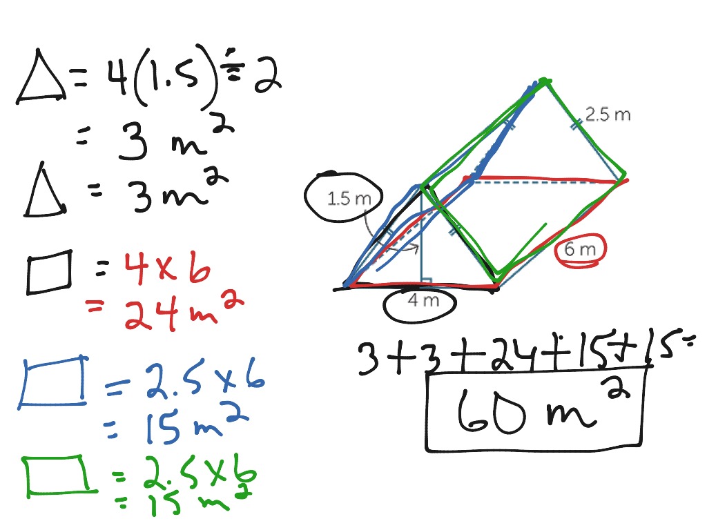 formula for total surface area of a triangular prism