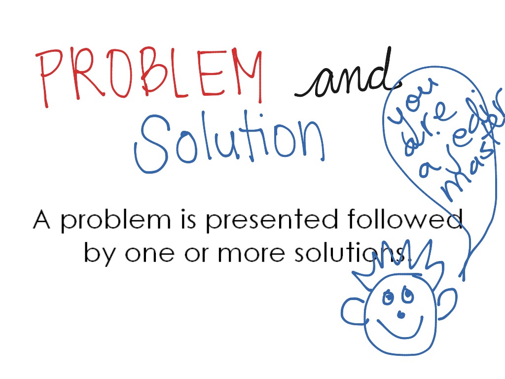 problem/solution literary definition