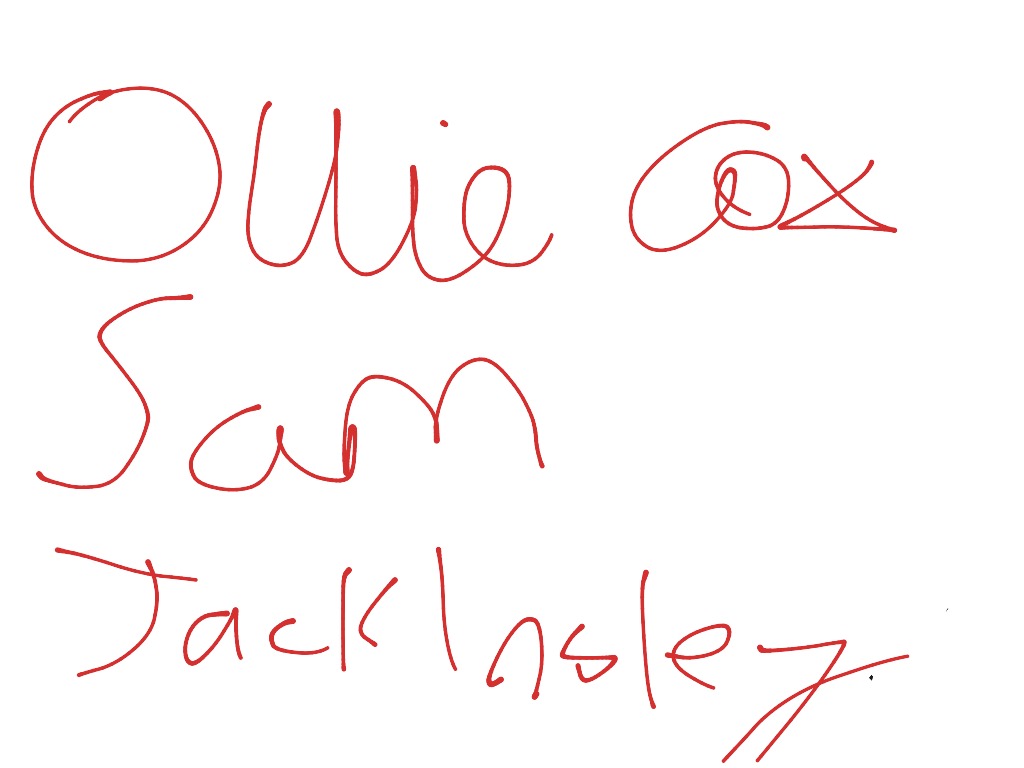 Ollie Language, French ShowMe