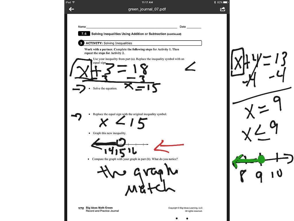 Big Ideas Math Green Answers | Examples and Forms