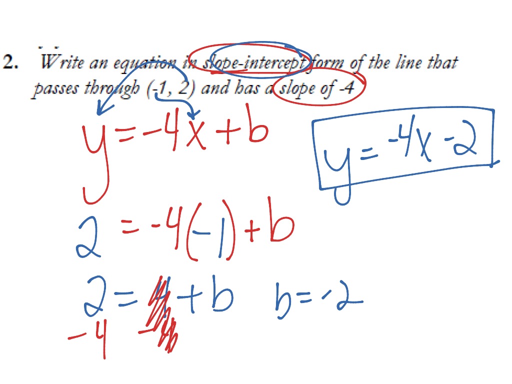 Alg 1 - Ch 5 test rev WS - #2 | Math | ShowMe