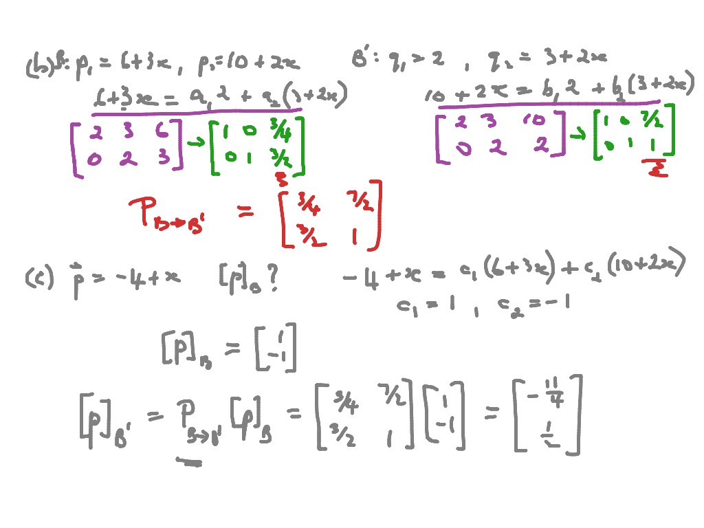 Linear Algebra Sec4.6 Examples_01 | Linear Algebra | ShowMe