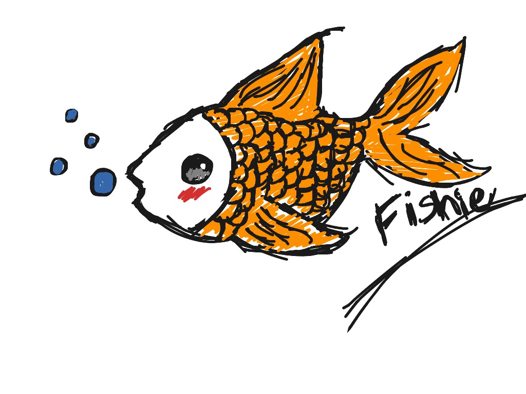 How to draw a cute fish | Art | ShowMe