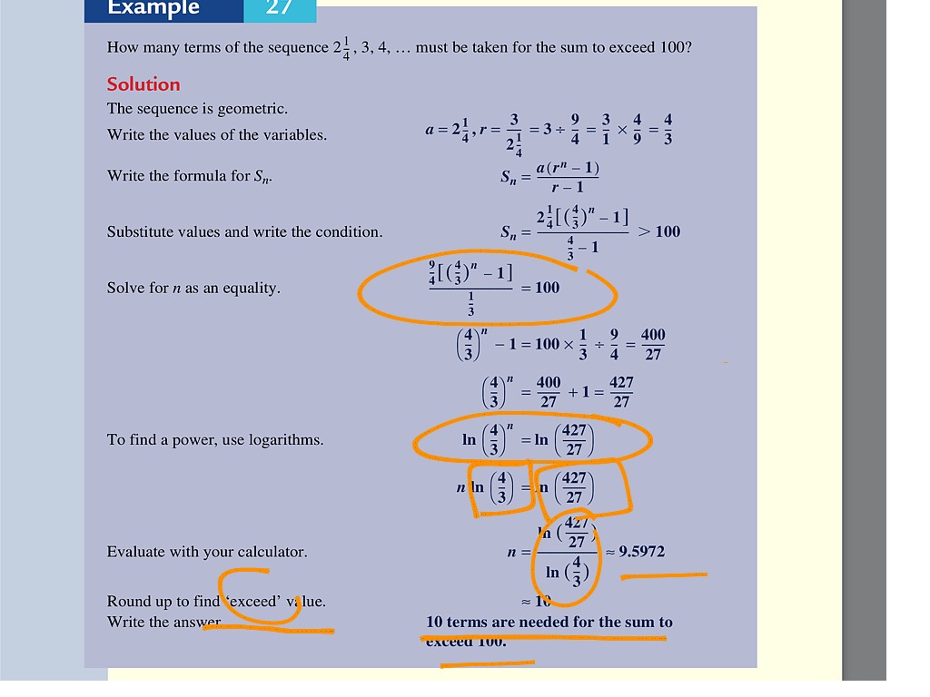 ShowMe limiting sum of a gp