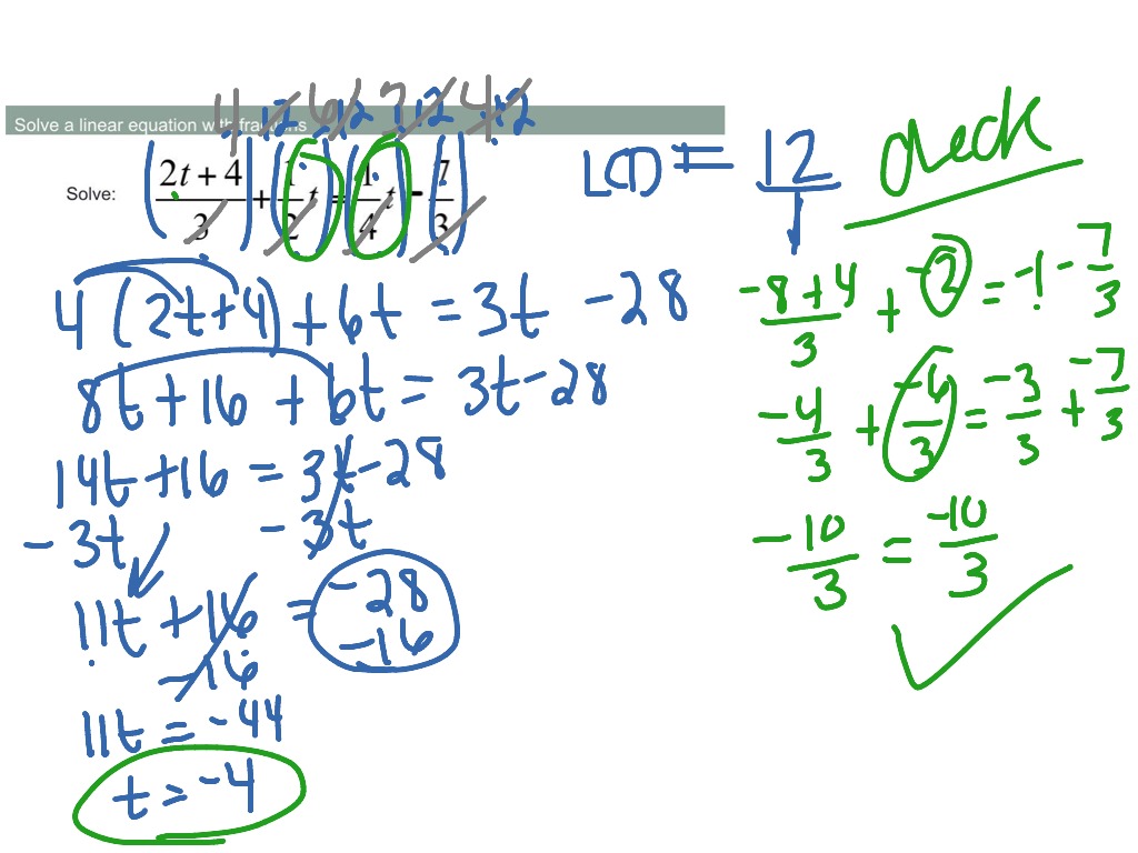 solve-linear-equations-with-fractions