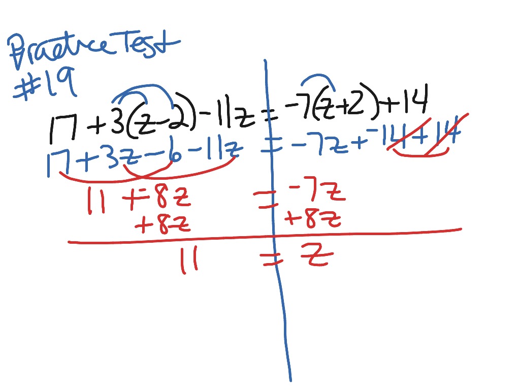 Pract test/19 | Math | ShowMe