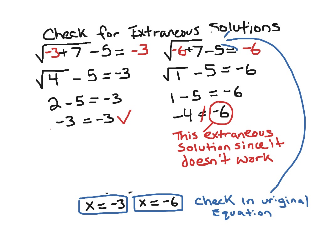 check-for-extraneous-solutions-math-algebra-2-showme