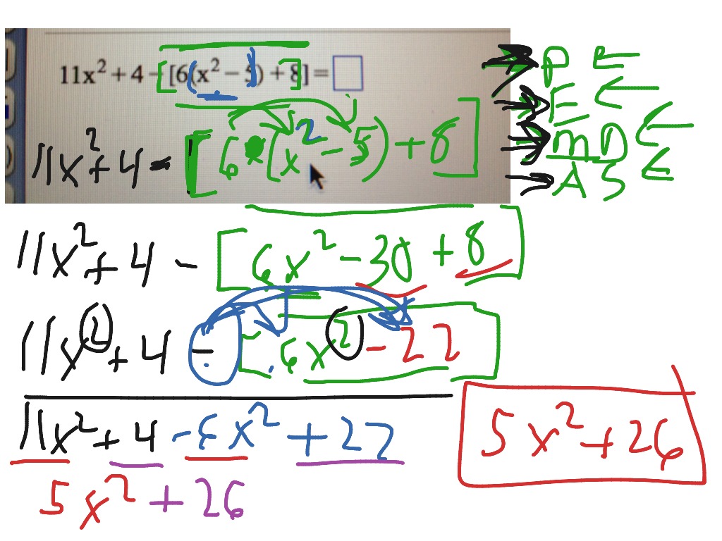 Brackets 2 | Math | ShowMe